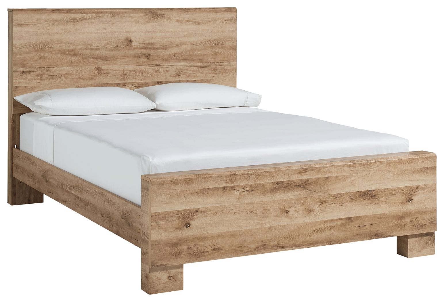 Hyanna - Queen Panel Bed - Tan