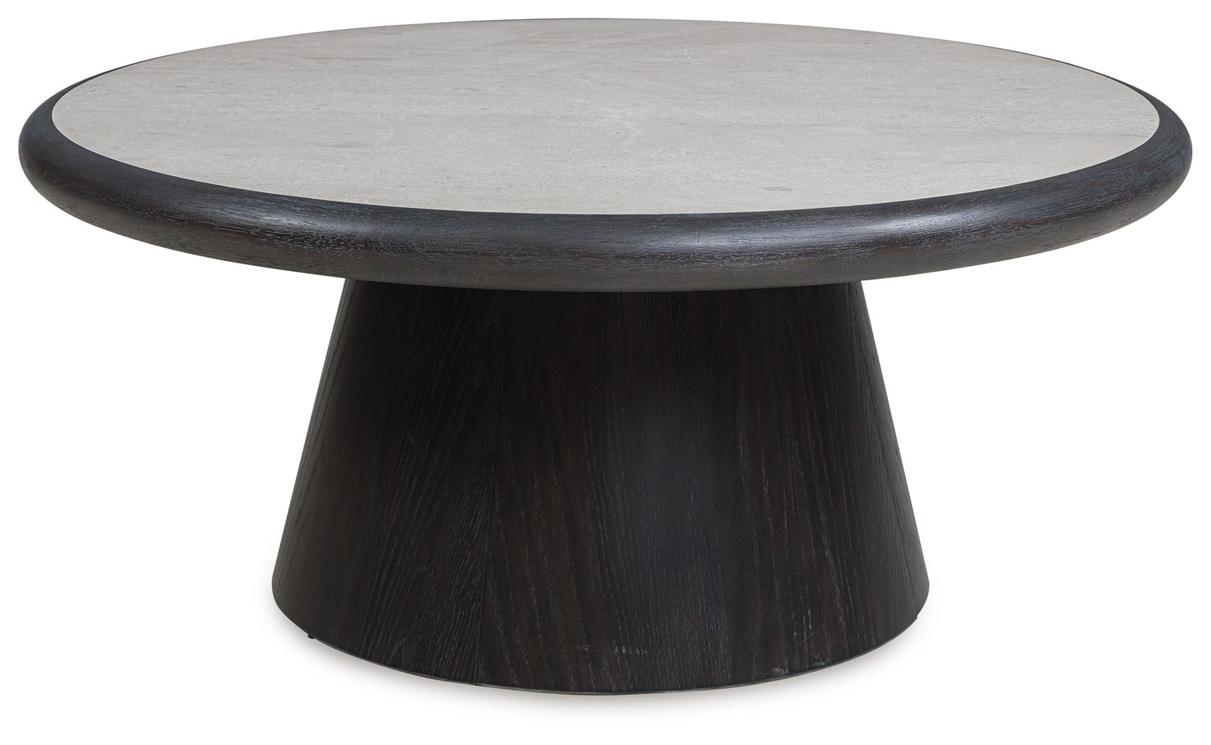 Bracken - Round Cocktail Table - French Black