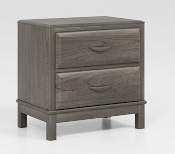 Triscanna - Two Drawer Night Stand - Gray