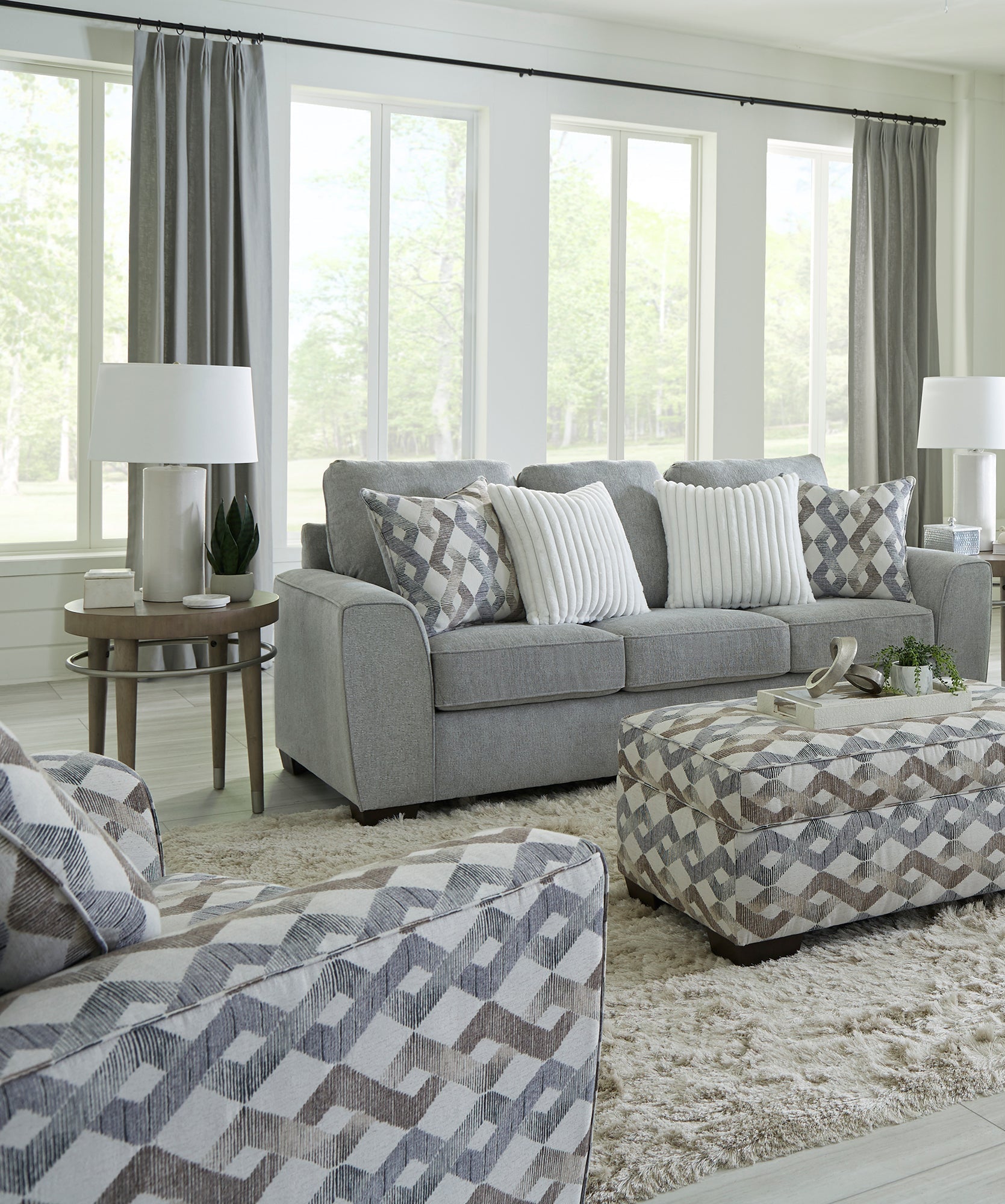 Roman Steele Sofa