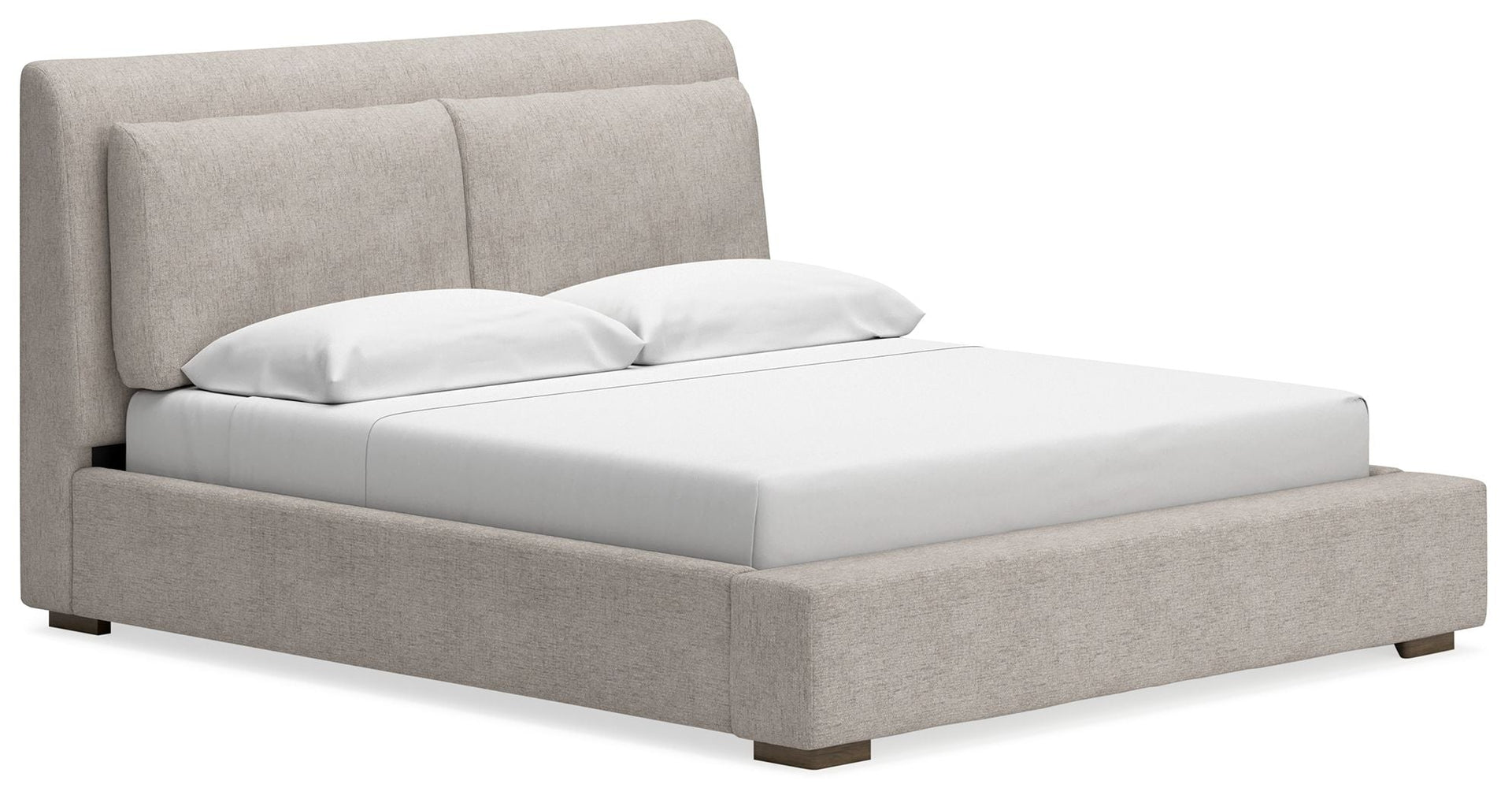 Cabalynn - Queen Upholstered Bed - Light Brown