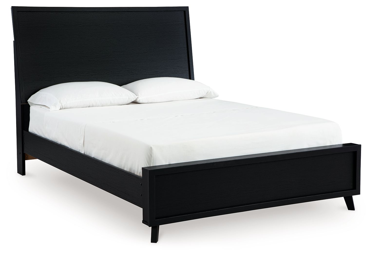 Danziar - Queen Panel Bed - Black