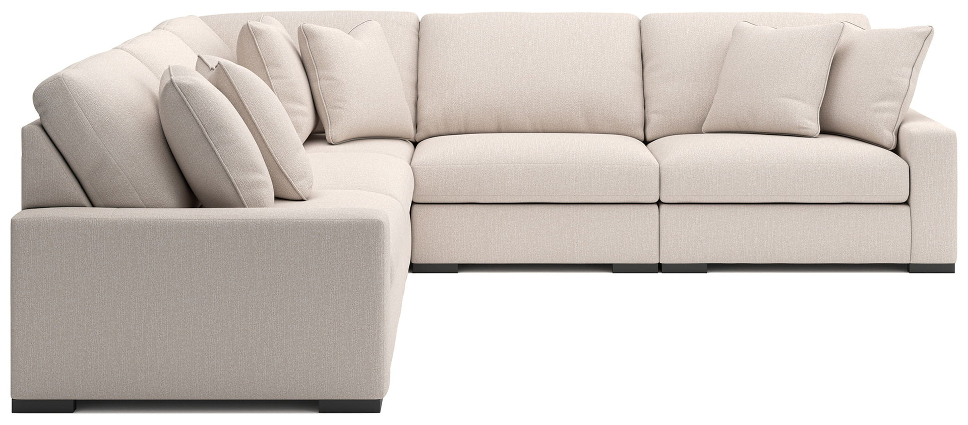 Calden - 5-Piece Sectional - Oyster