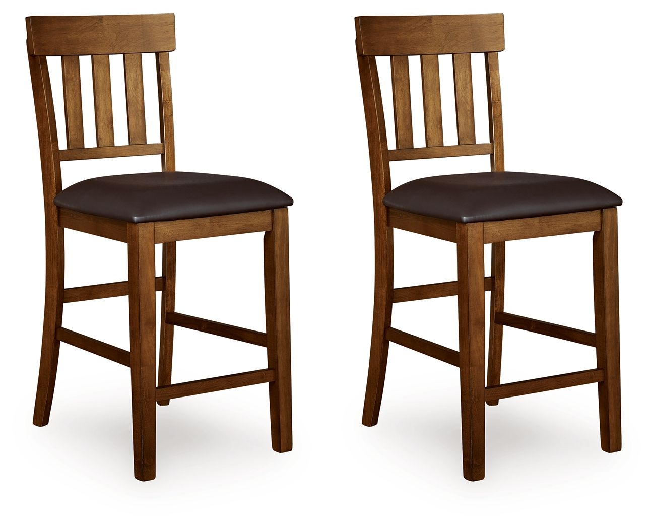 Ralene - Upholstered Barstool - Medium Brown