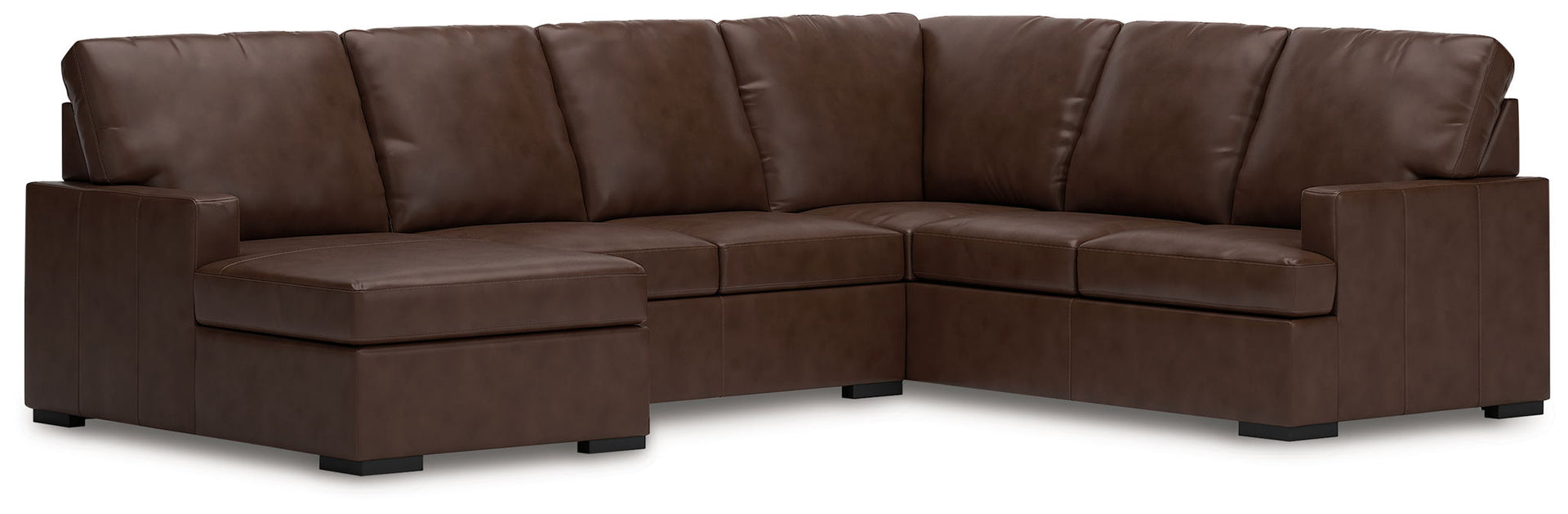 Modern Day - 3-Piece Sectional With Laf Corner Chaise - Coffee