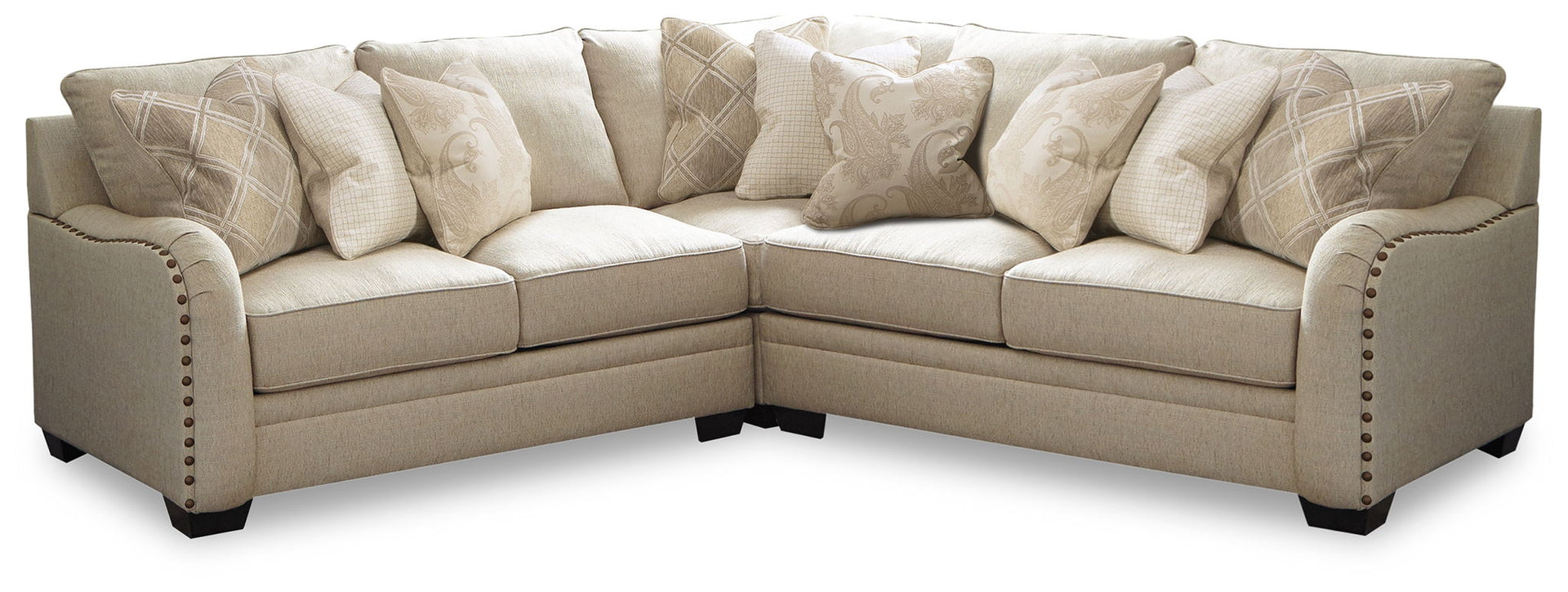 Luxora - 3-Piece Sectional - Bisque