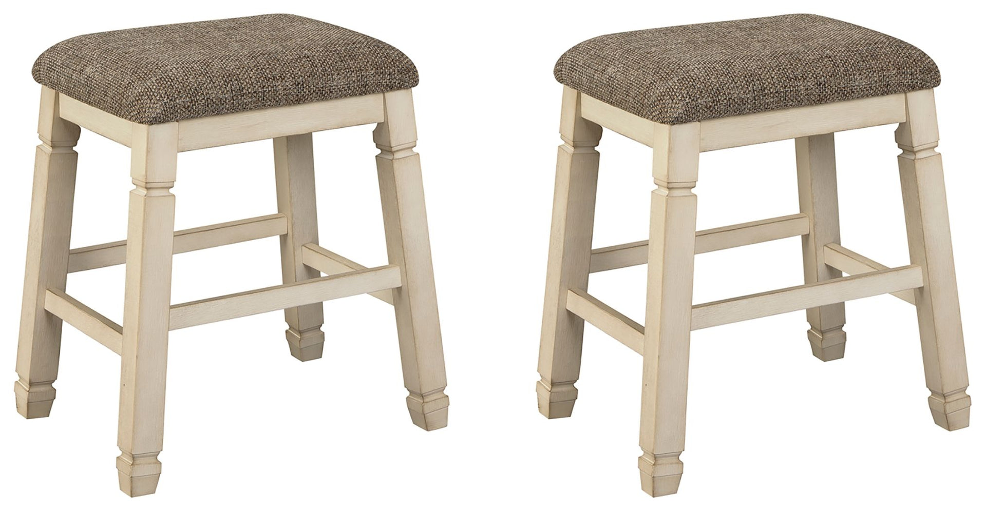 Bolanburg - Upholstered Stool (Set of 2) - Beige