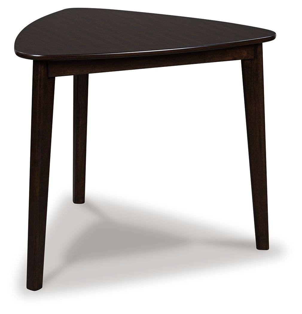 Dantenton - Triangle Dining Room Table - Merlot