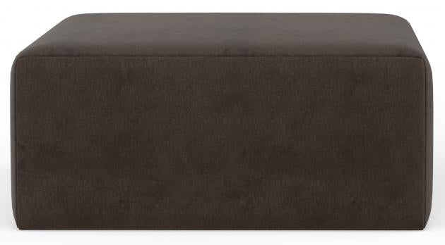 Eagan Chocolate Cocktail Ottoman