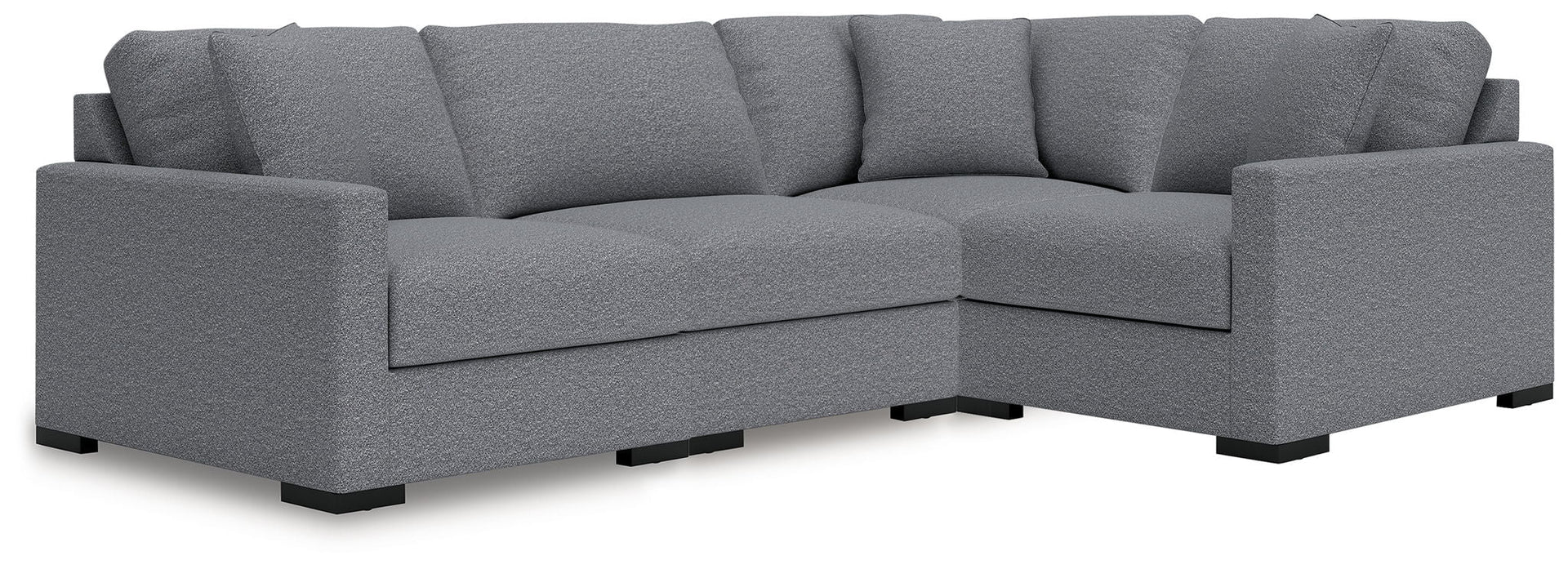 Omaha By Ashley - 4-Piece Sectional - Salt And Pepper