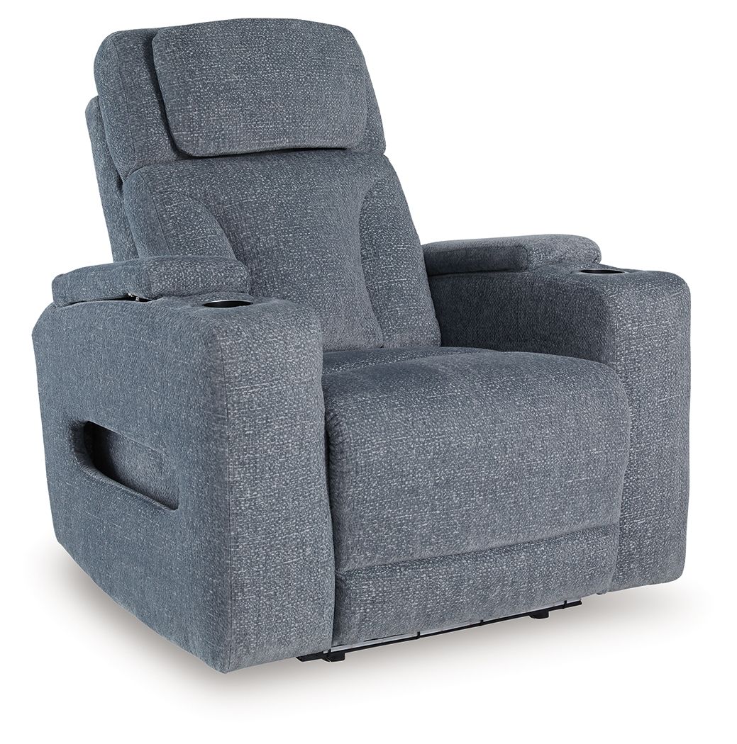 Forest Lake - Power Recliner - Steel