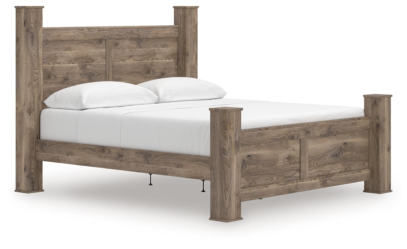 Keithland - King Poster Bed - Brown