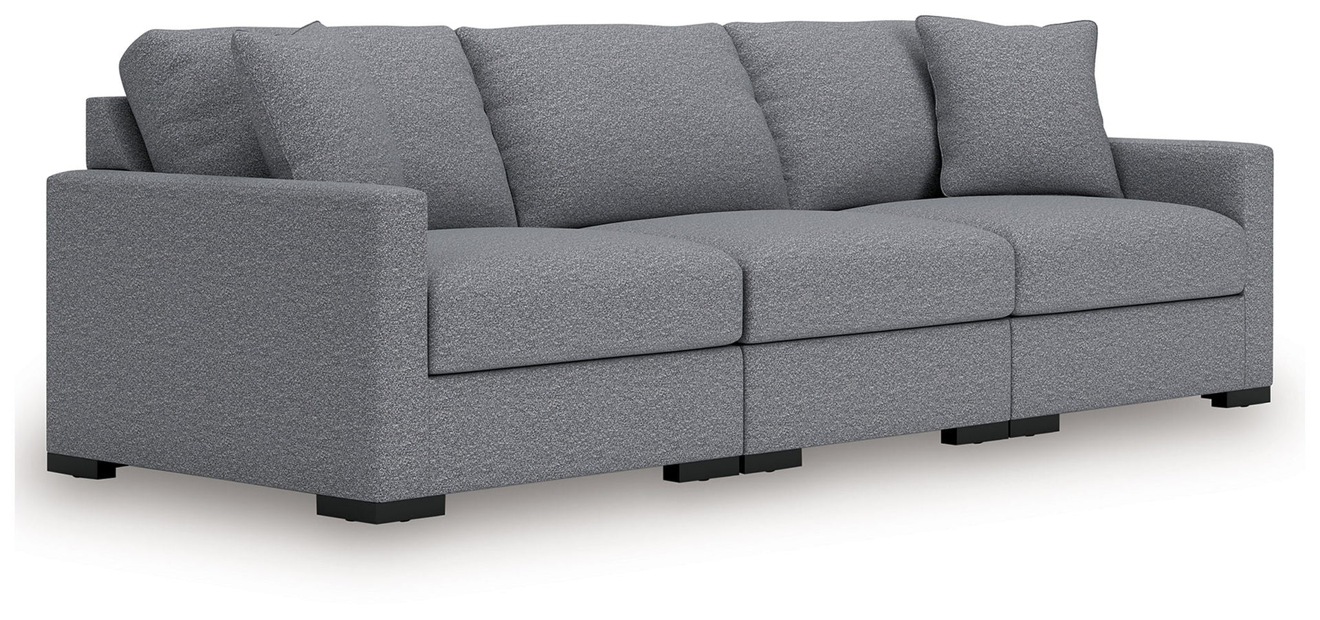 Omaha By Ashley - 3-Piece Sectional Sofa - Salt And Pepper