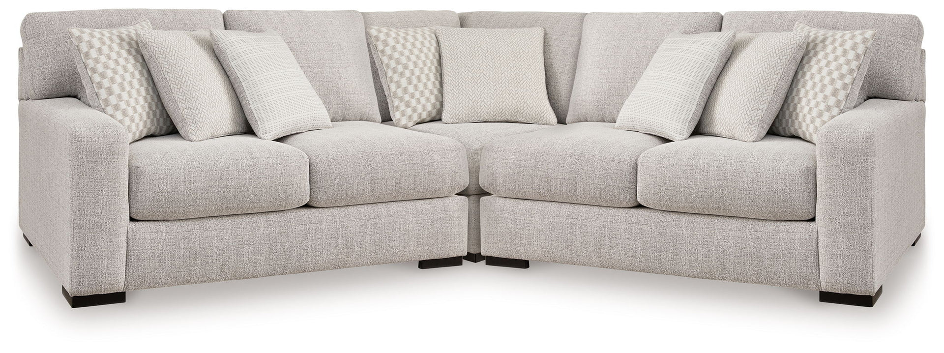 Larce - 3-Piece Sectional - Stone
