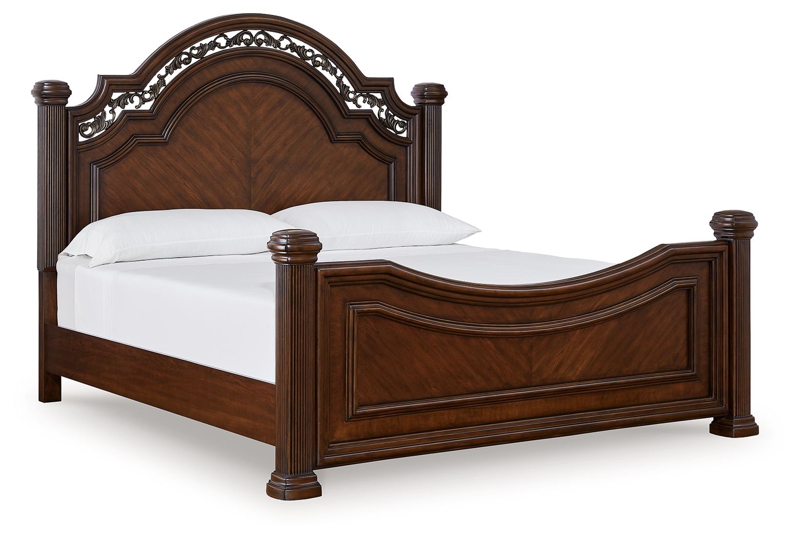 Lavinton - California King Poster Bed - Brown