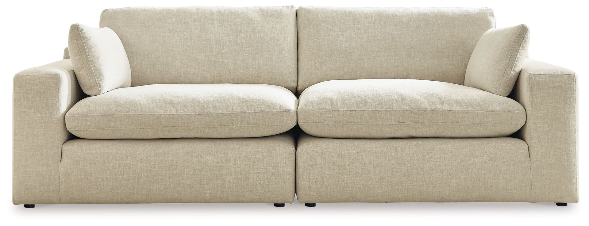 Elyza - Loveseat 2 Pc Sectional - Linen