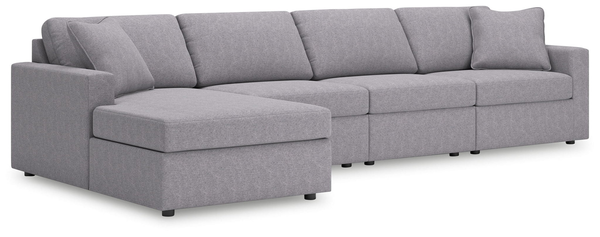 Modmax - 4-Piece Sectional With Laf Corner Chaise - Granite