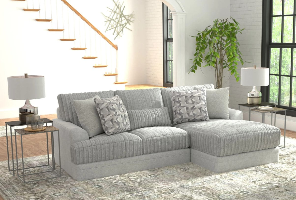 Titan 2 Piece Right Side Facing Chaise Sectional