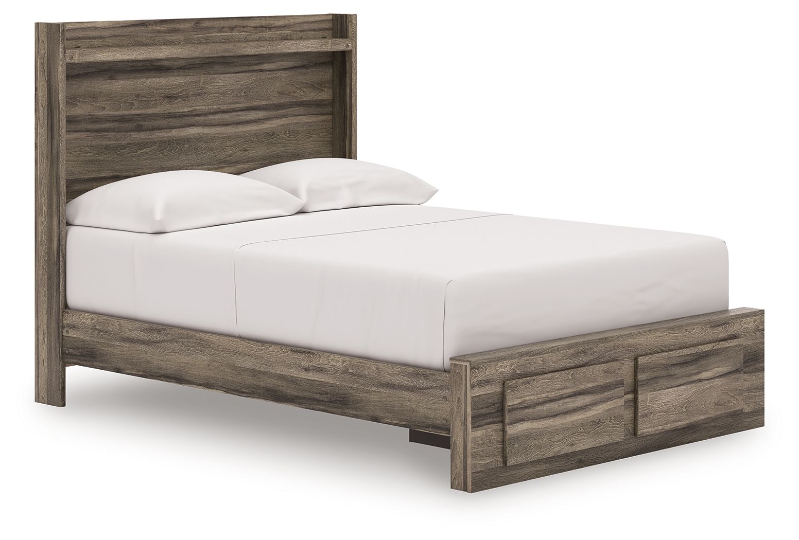Baystorm - Full Panel Storage Bed - Brown