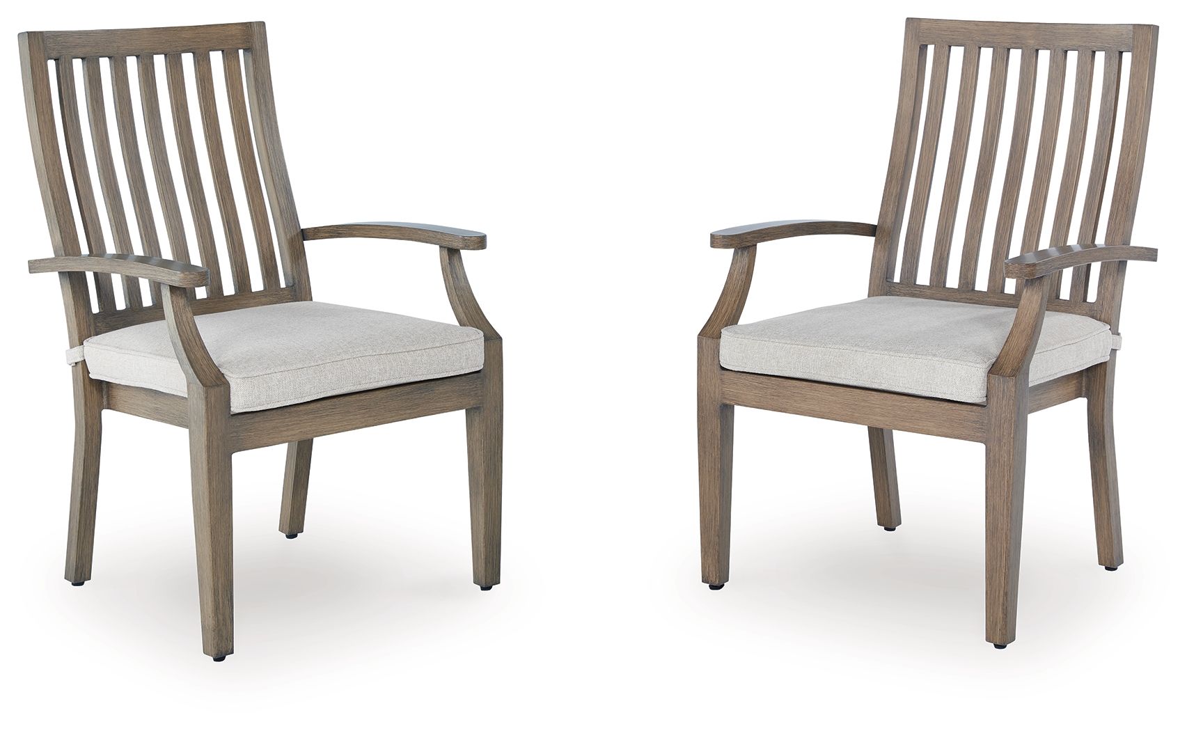 Rainier Ranch - Arm Chair With Cushion - Brown / Beige