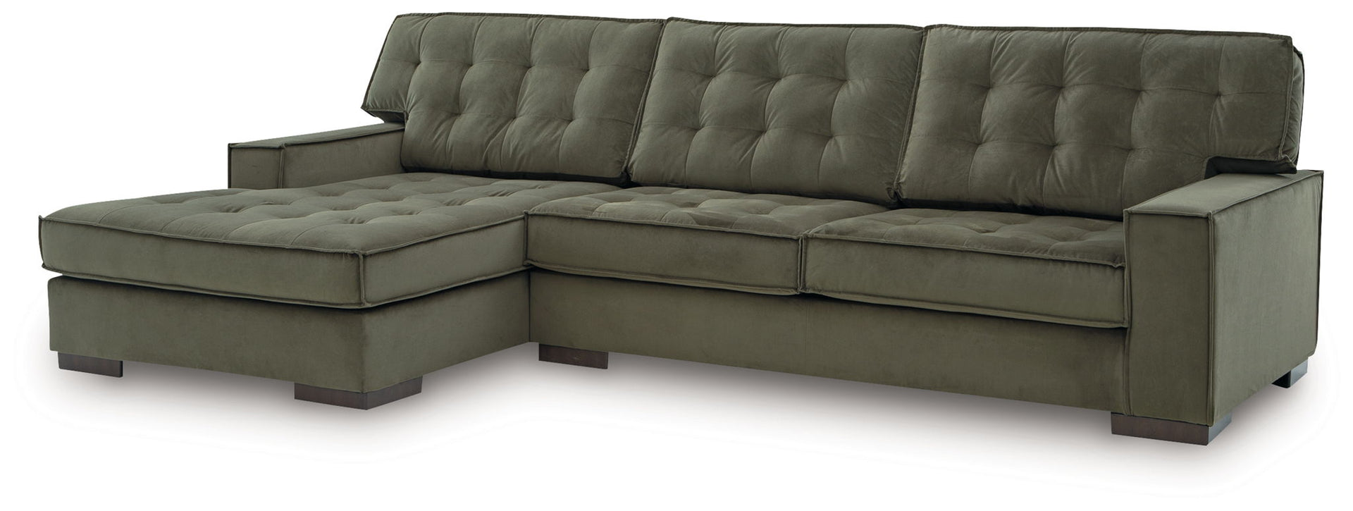 Chalcombe - 2-Piece Sectional With LAF Corner Chaise - Olive