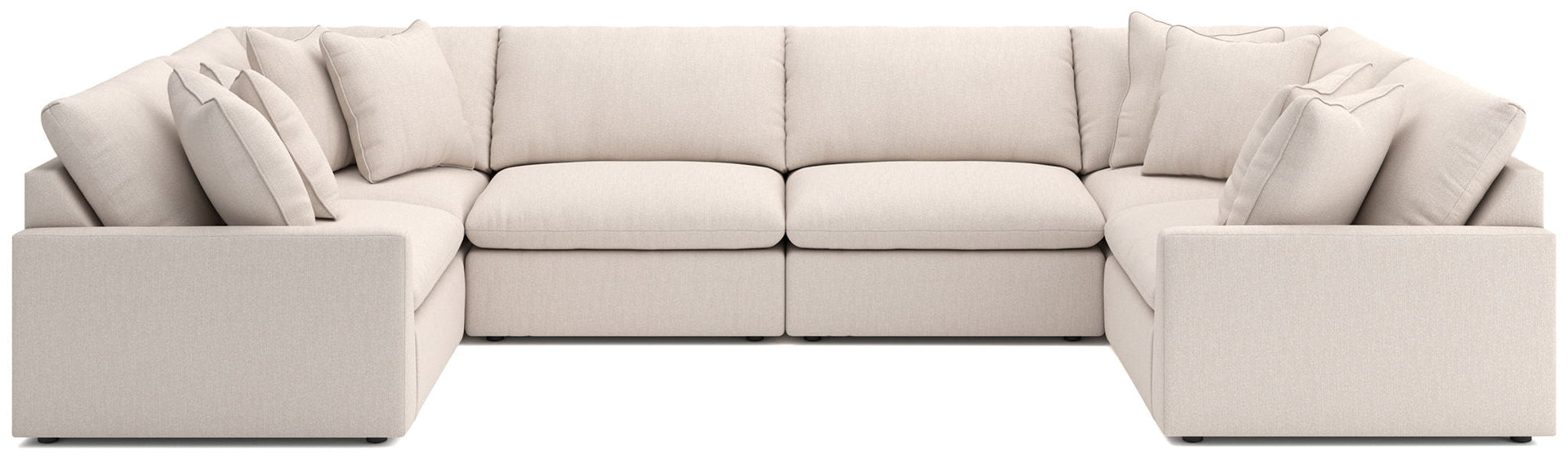 Whitehaven - 6-Piece Sectional - Oyster