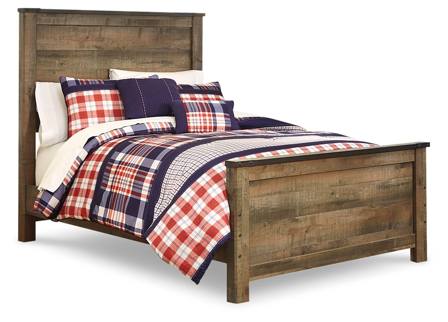 Trinell - Full Panel Bed - Brown