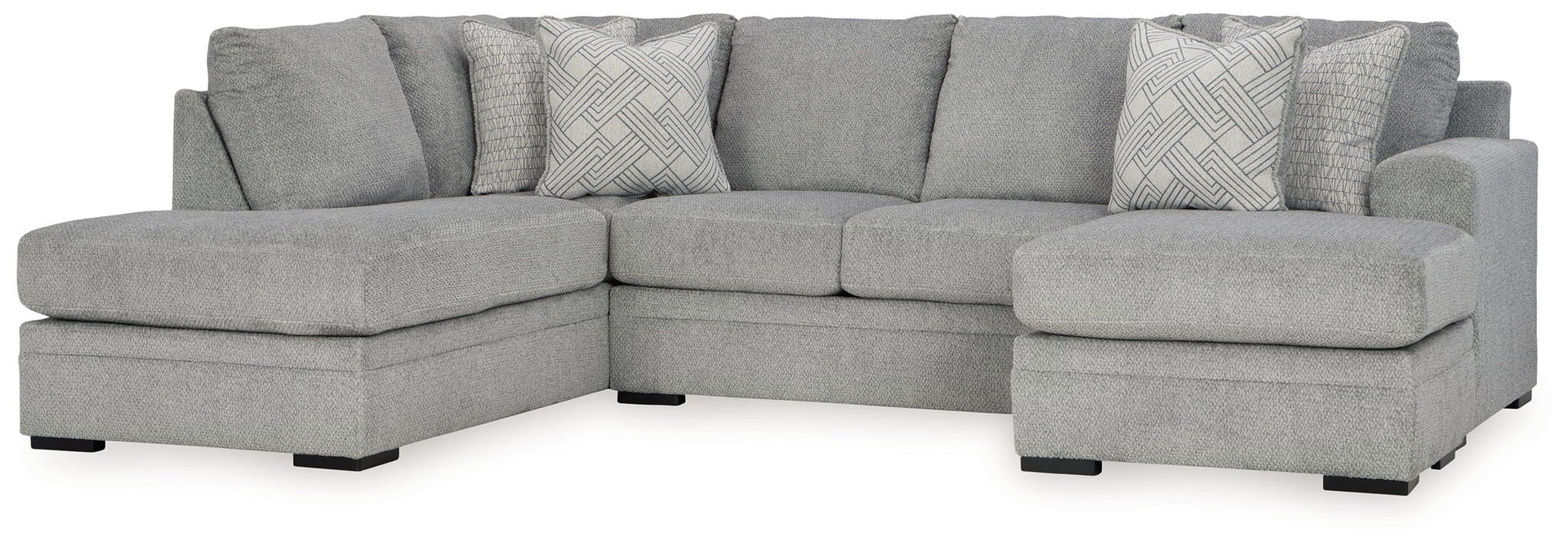 Casselbury - 2-Piece Sectional With Laf Corner Chaise - Cement