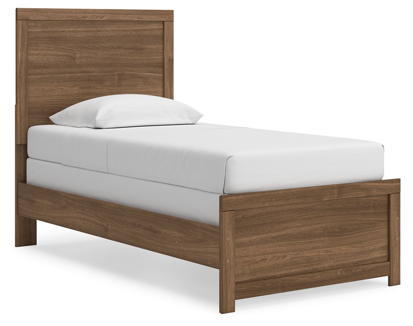 Jonnifer - Twin Panel Bed - Auburn