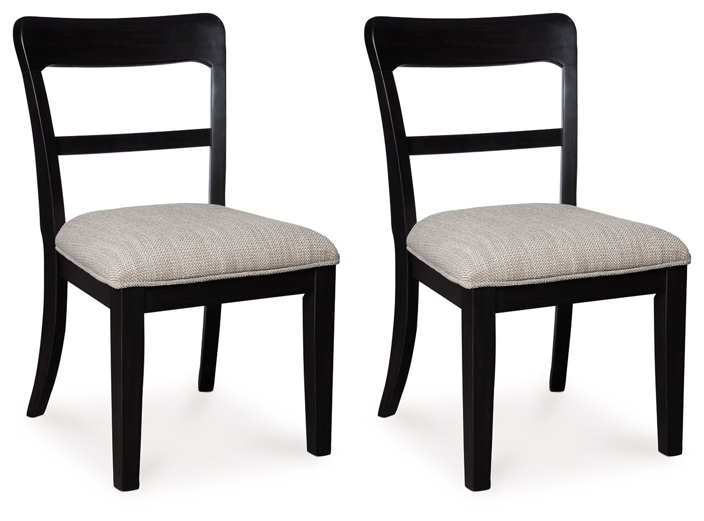 Chadworth - Upholstered Dining Side Chair (Set of 2) - Black