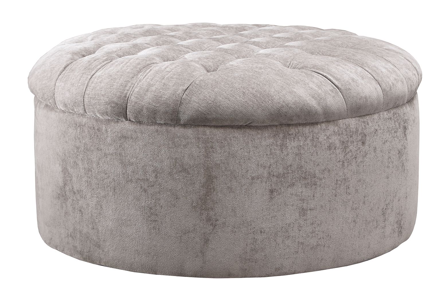 Carnaby - Oversized Accent Ottoman - Linen