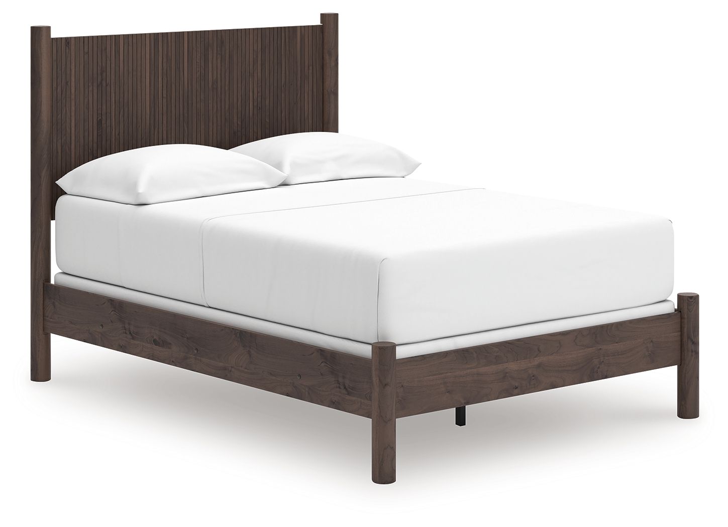 Cadmori - Full Panel Bed - Brown
