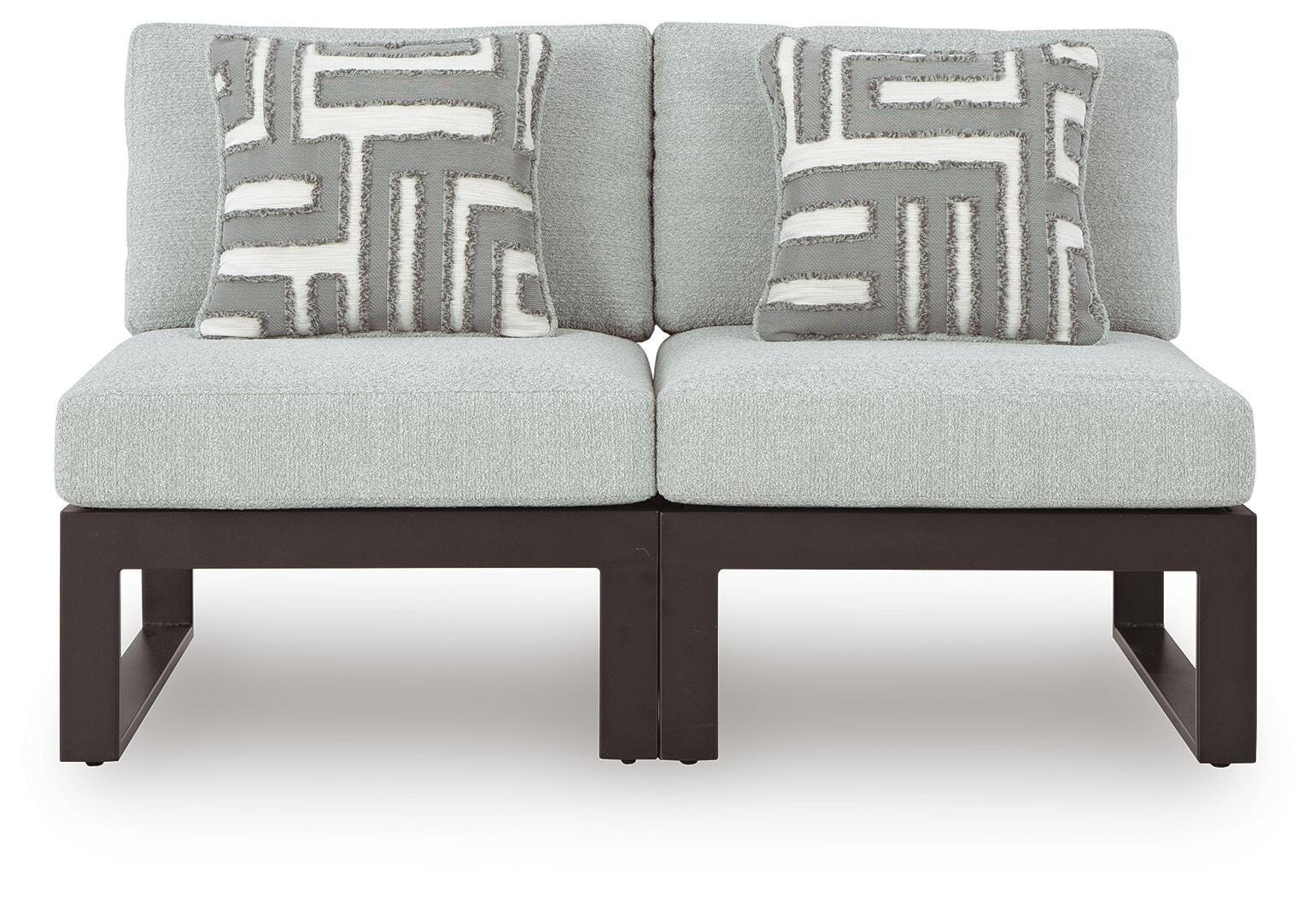 Beachloft - 2-Piece Outdoor Sectional - Black