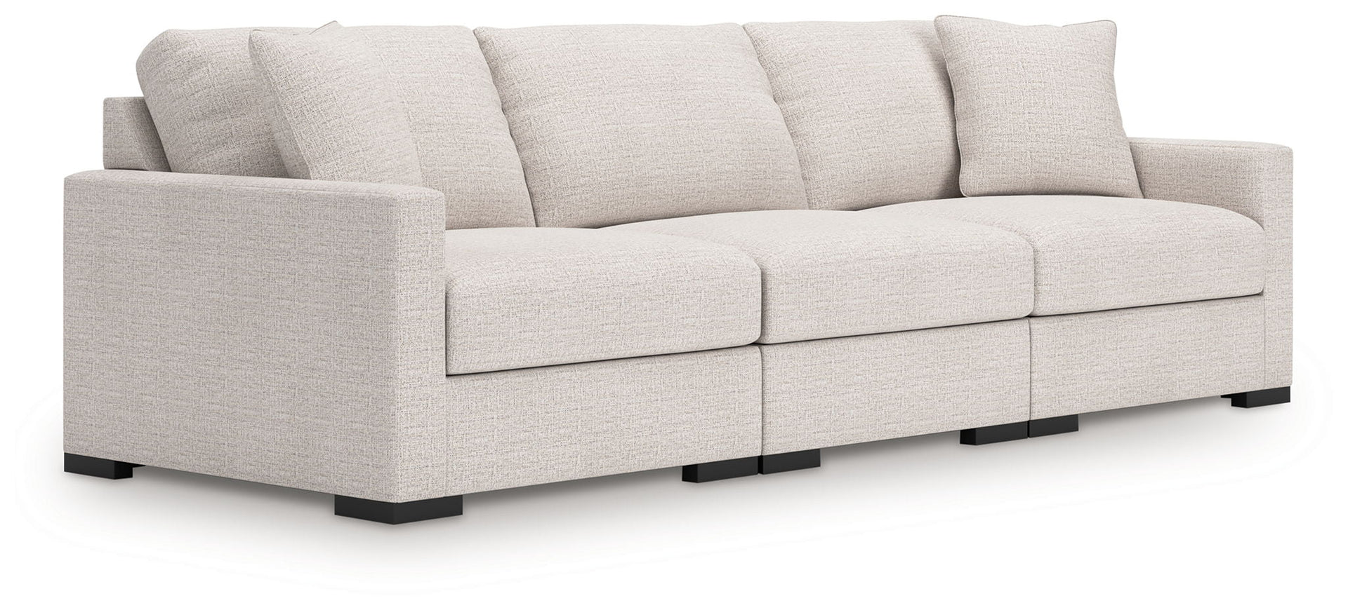 Omaha By Ashley - 3-Piece Sectional Sofa - Stone