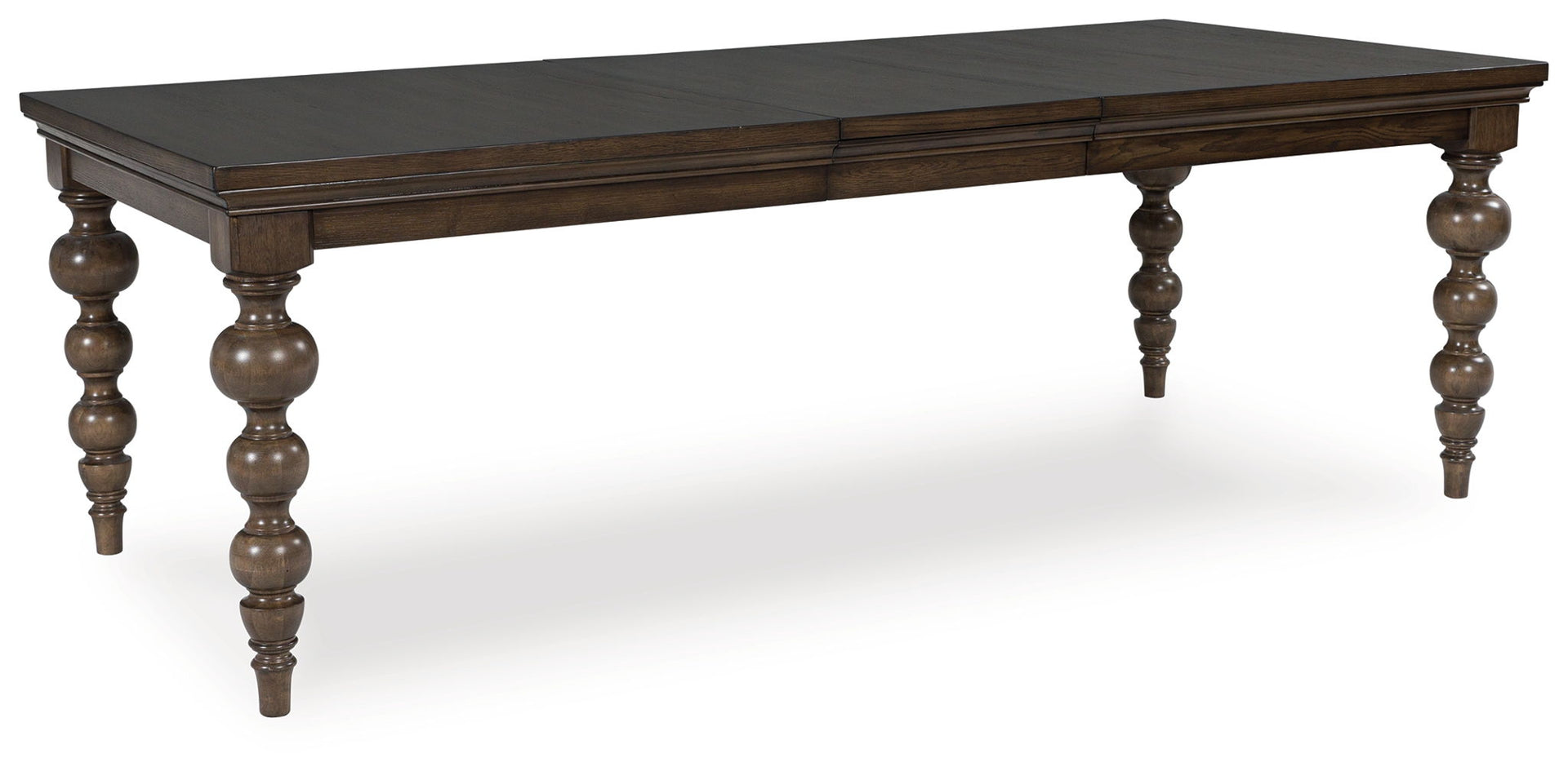 Veramond - Rectangular Dining Room Extension Table - Dark Brown
