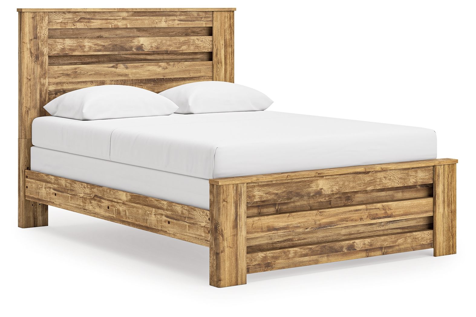 Branstony - Queen Panel Bed - Brown