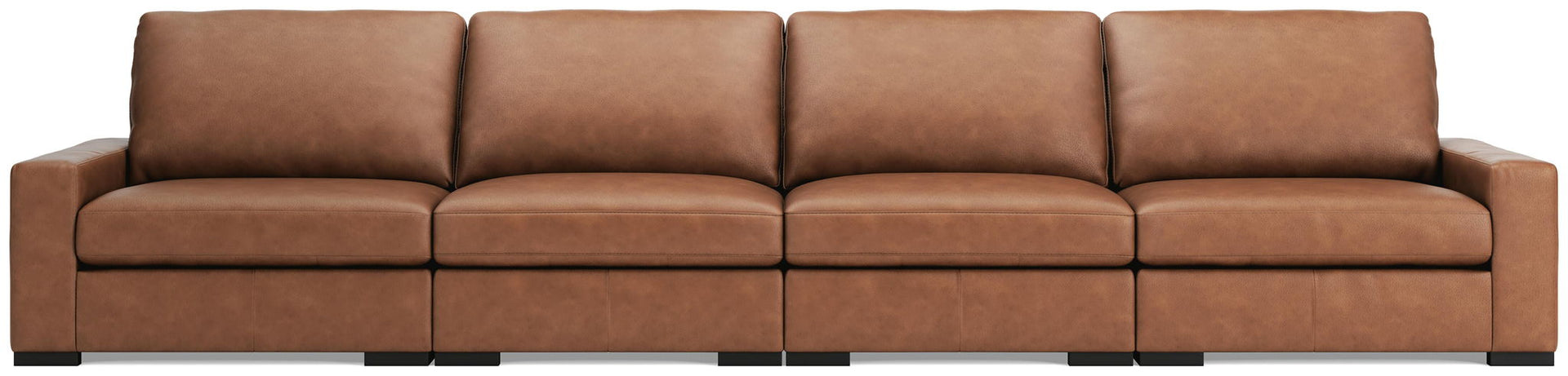 Calden - 4-Piece Sectional Sofa - Caramel