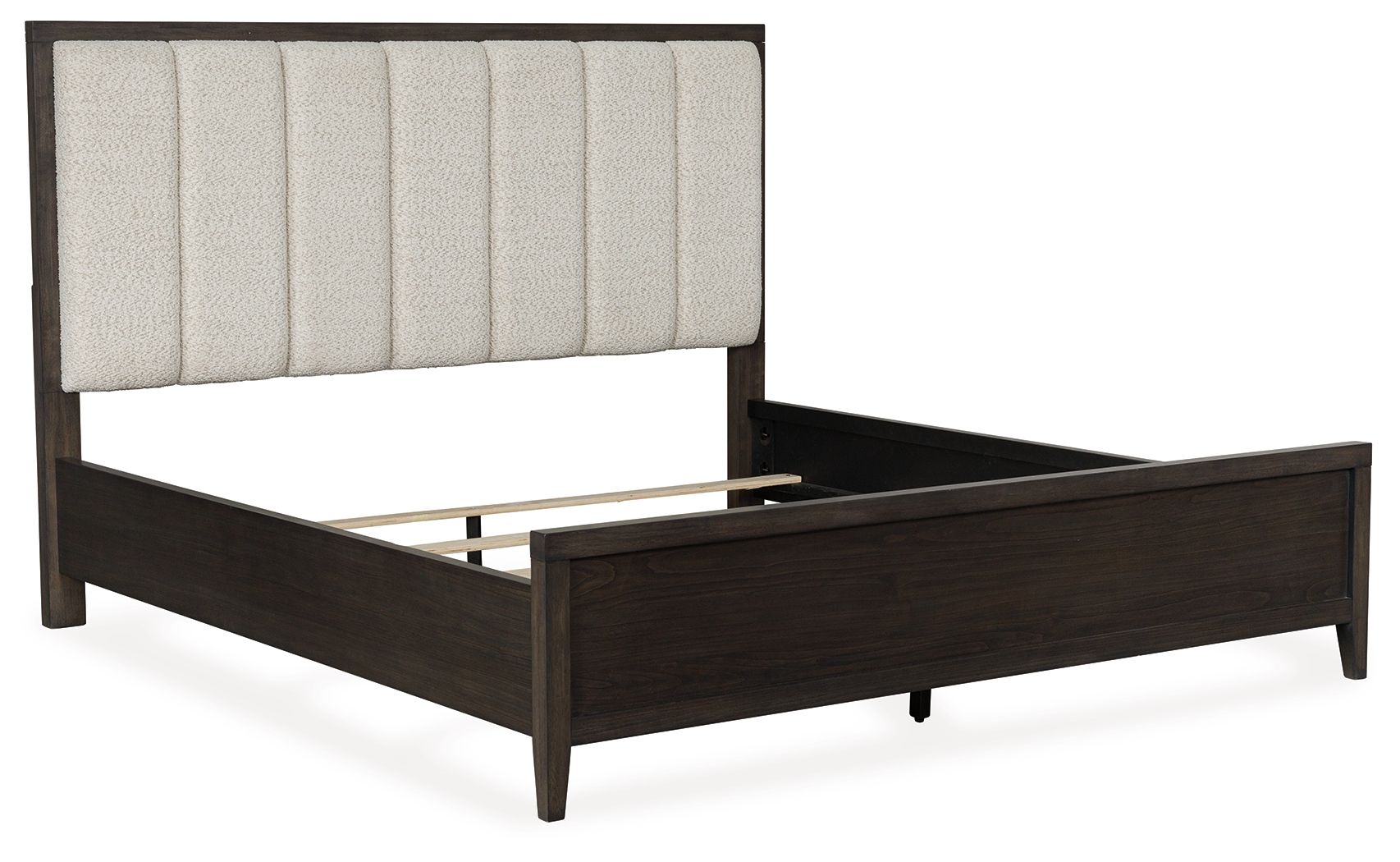 Westonfort - California King Upholstered Panel Bed - Espresso