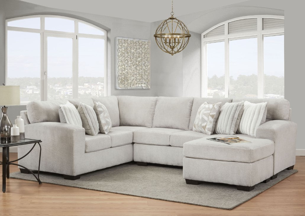 Posh Dove 3-Piece Sectional