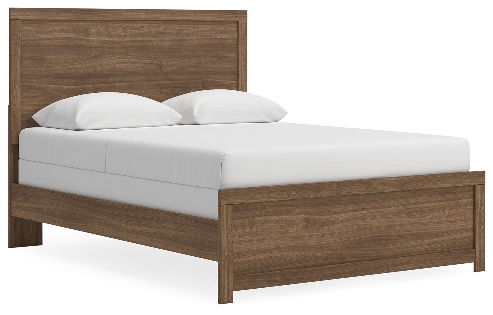 Jonnifer - Queen Panel Bed - Auburn