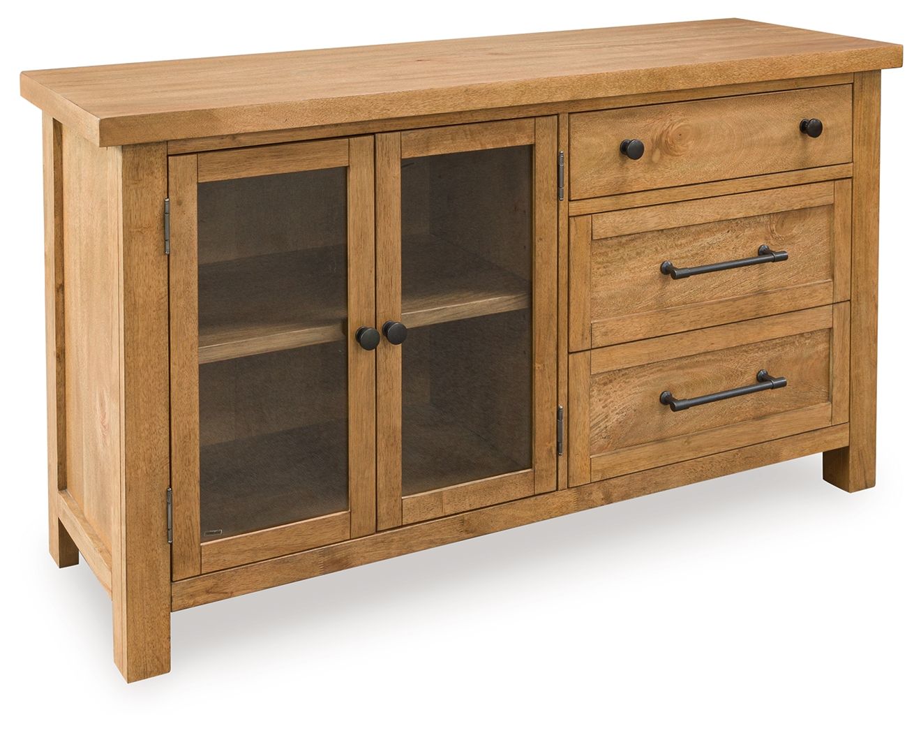 Kristiland - Dining Room Server - Light Brown