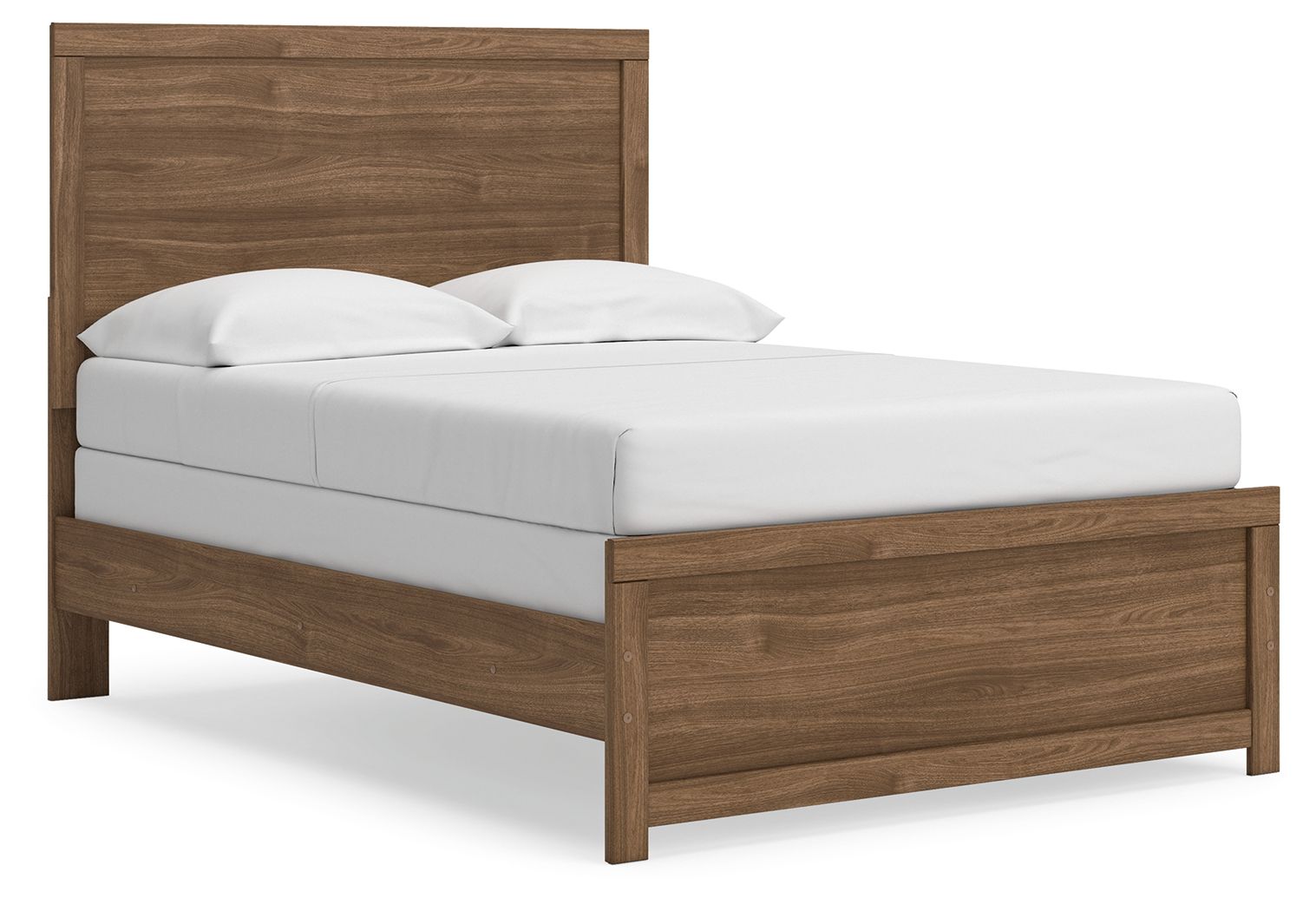 Jonnifer - Full Panel Bed - Auburn