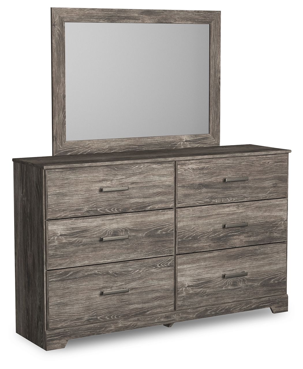 Ralinksi - Dresser, Mirror - Gray