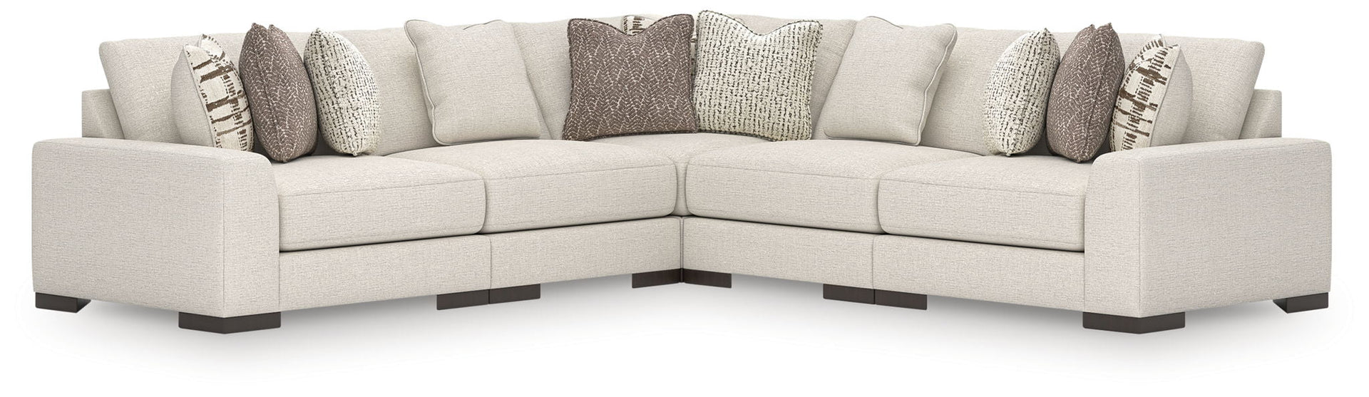 Barrelton - 5-Piece Sectional - Barley