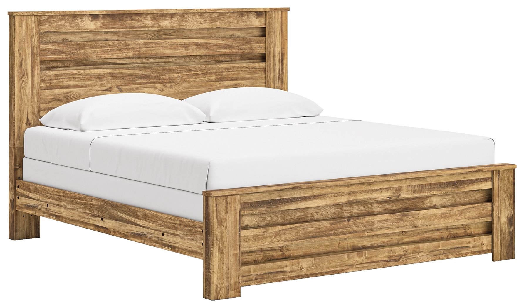 Branstony - King Panel Bed - Brown
