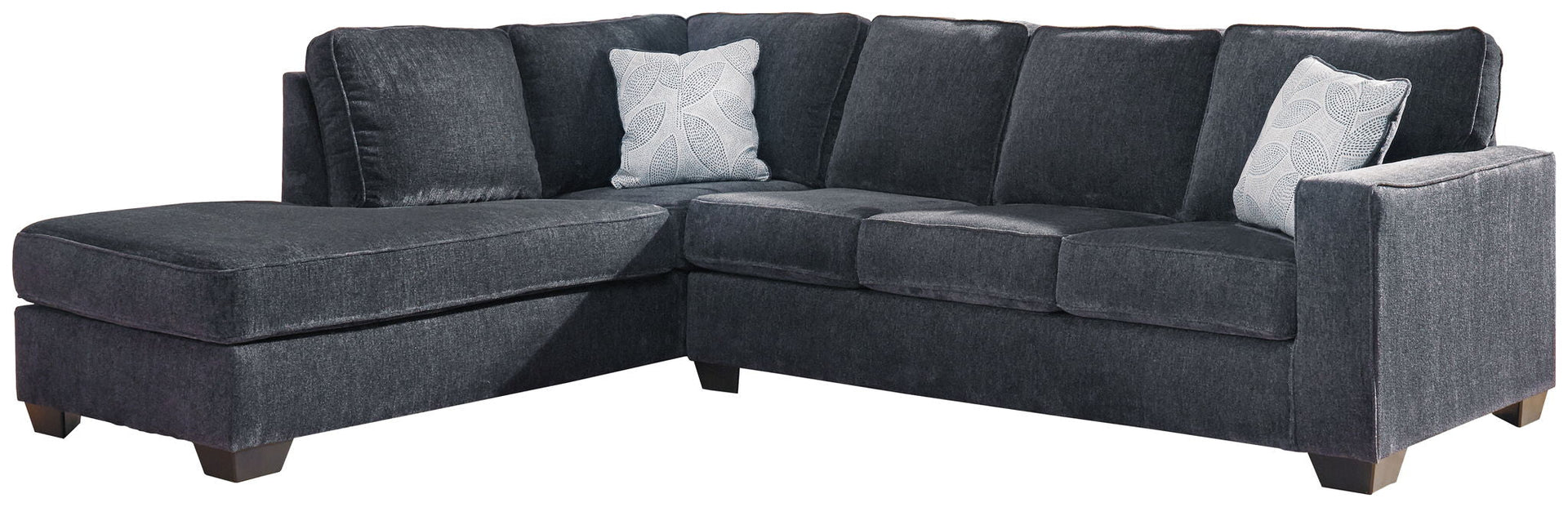 Altari - Left Arm Facing Chaise 2 Pc Sectional - Slate