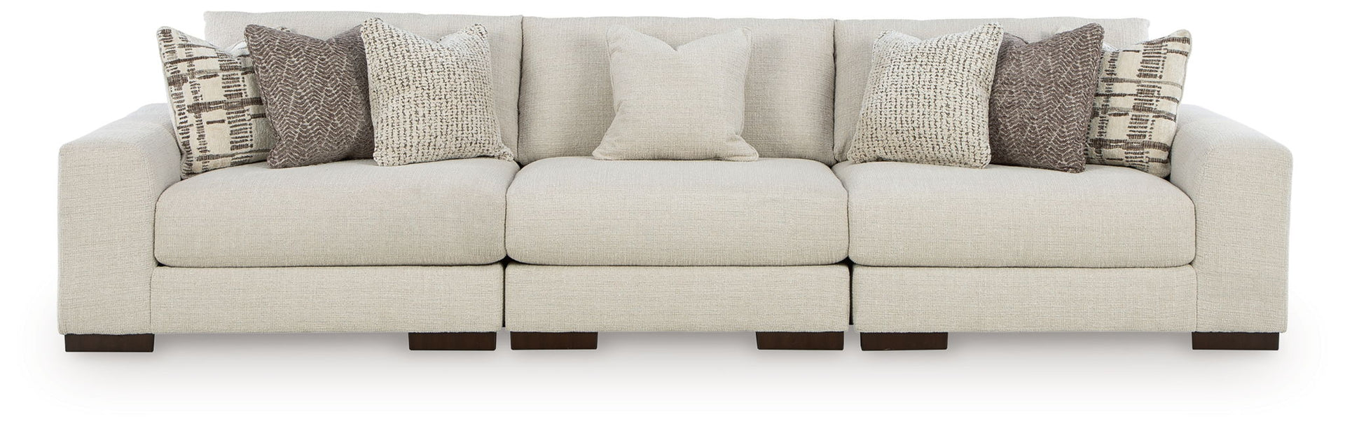 Barrelton - 3-Piece Sectional Sofa - Barley