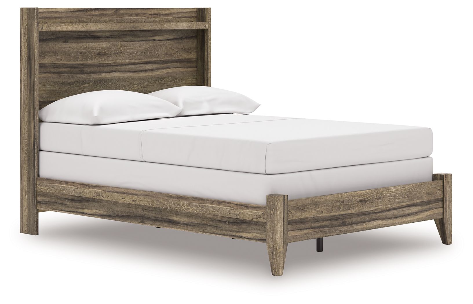 Baystorm - Full Panel Bed - Brown