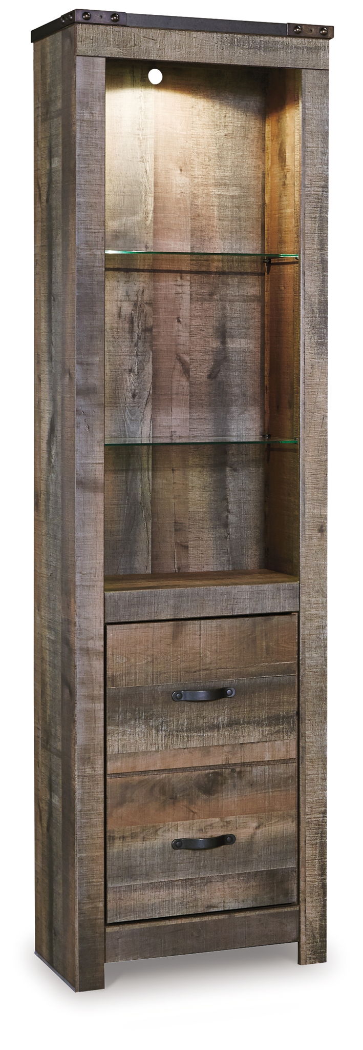 Trinell - Pier - 2-drawers - Brown