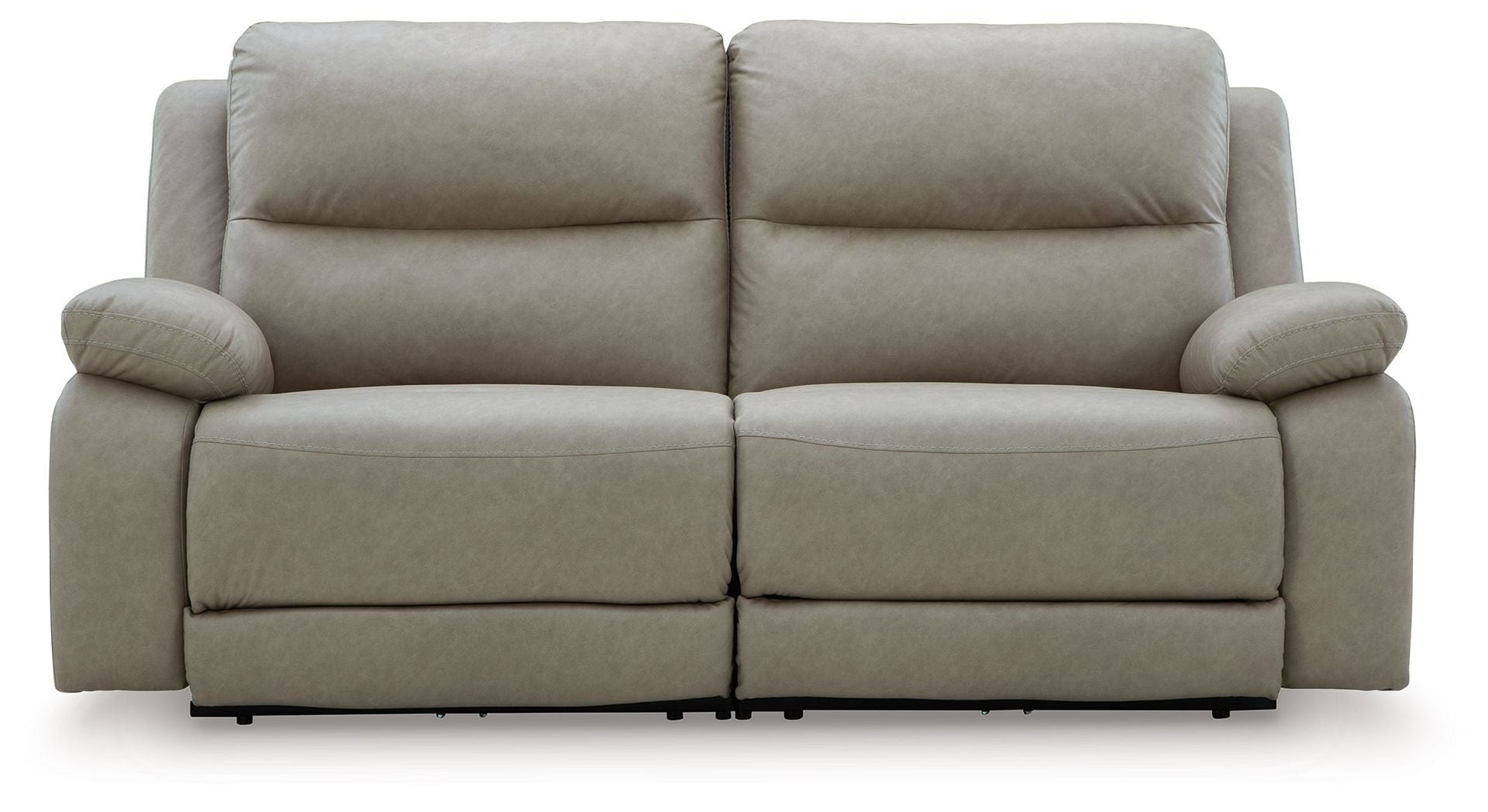 Brannigan - 2-Piece Power Reclining Loveseat - Pebble